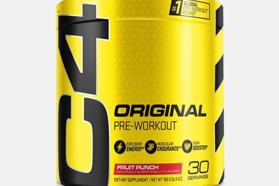 Cellucor C4 Original Fruit Punch Pre-Workout Powder (180 g)