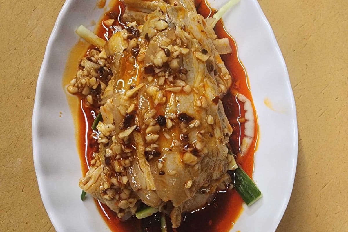1609. Spicy Pork Slices with Minced Garlic