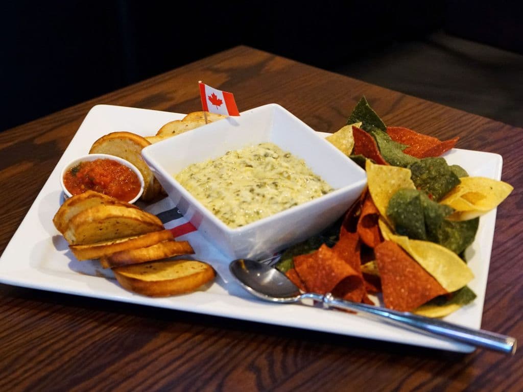 Offside 3-Cheese Spinach Dip