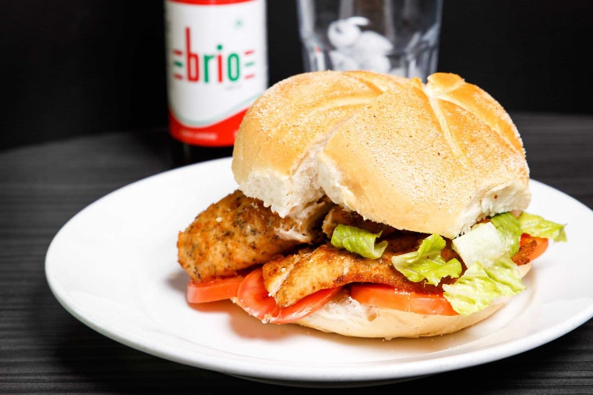 Breaded Chicken Sandwich L.T.M