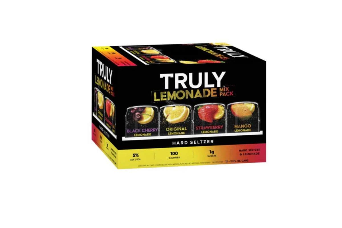 TRULY LEMONADE VARIETY PACK 12PK (12 x 355ml)