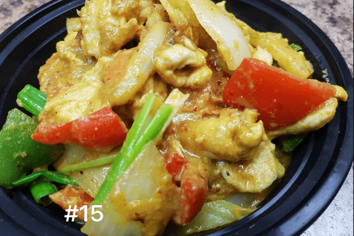 15. Pad Pong Ga-Ree (Curry Powder Sauce)