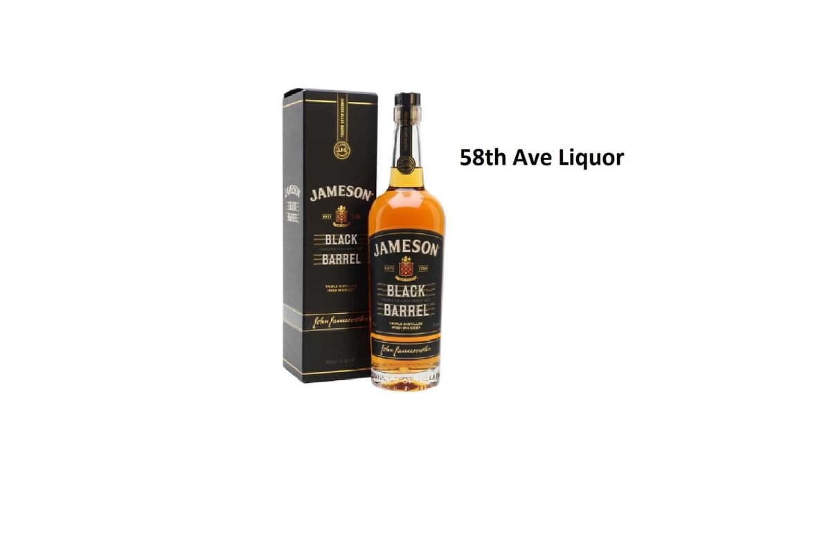 JAMESON BLACK BARREL WHISKEY 750ML (1 x 750 ML )