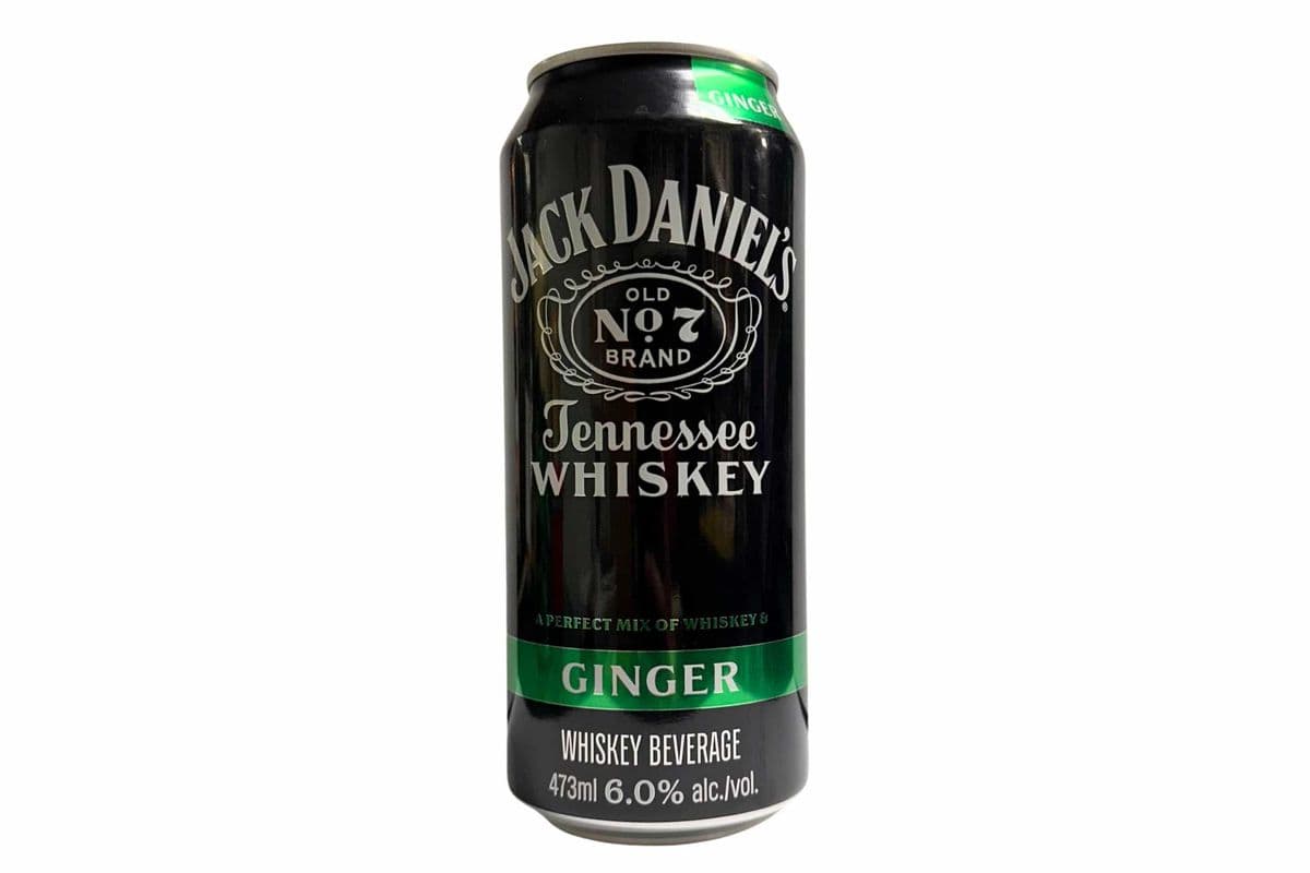 Jack Daniel's Tennessee Whiskey Ginger (1 x 473mL)