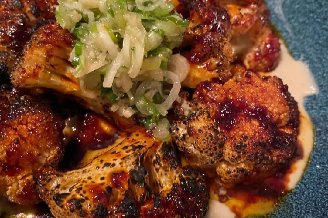 Charred Spicy Cauliflower