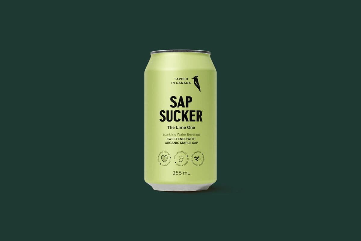 Sapsucker The Lime One Sparkling Water