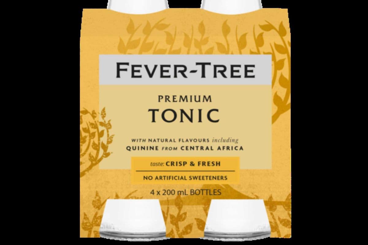 FEVER TREE TONIC WATER (4x200 ml btls)