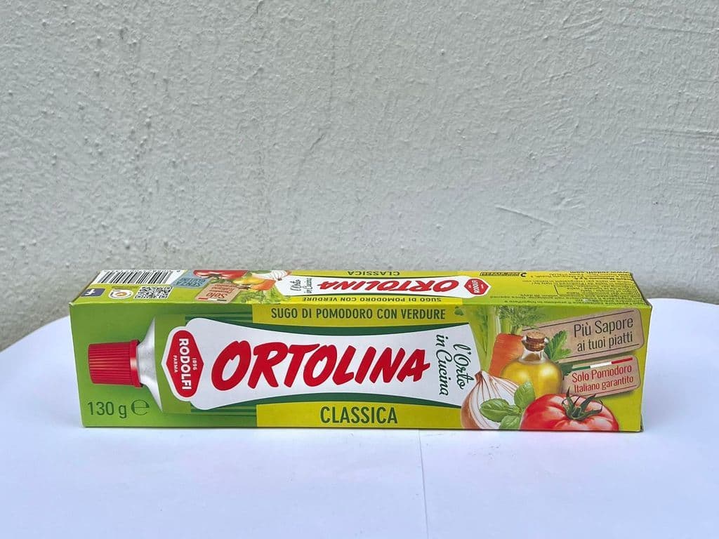 ORTOLINA TOMATO SAUCE WITH VEGETABLES 130G