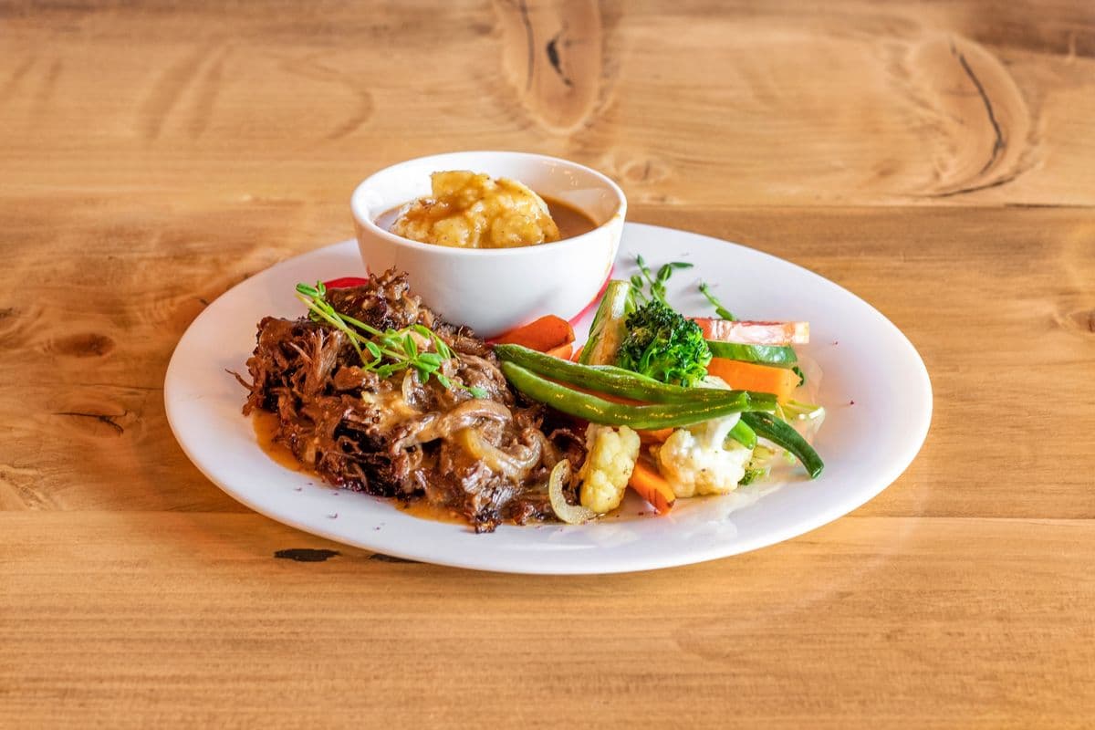 Pot Roast Dinner for One