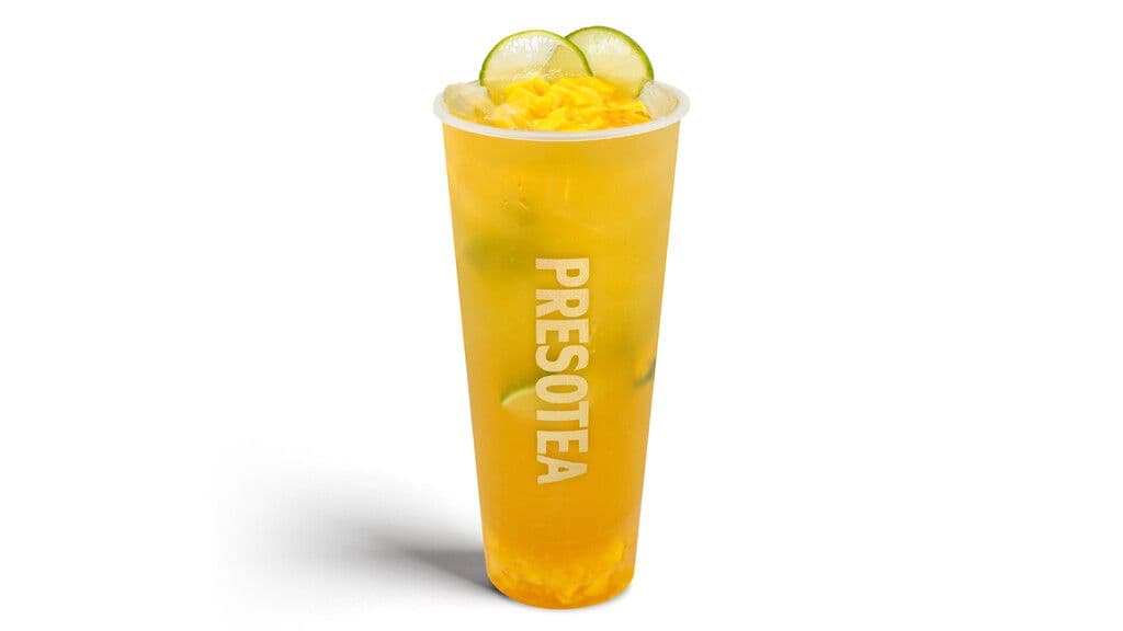 Mango Lime Crush Tea / Limonade verte à la mangue