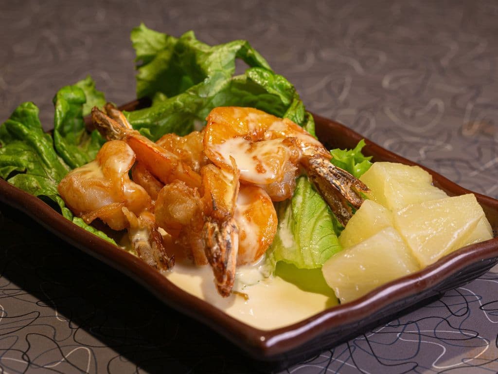 Pineapple Shrimp Entrée