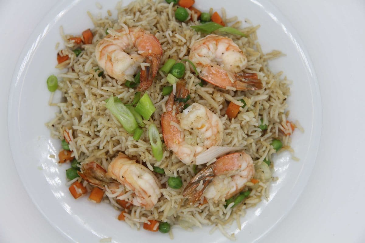 Shrimp Fried Rice (Gluten-Friendly) (Dairy-Free)