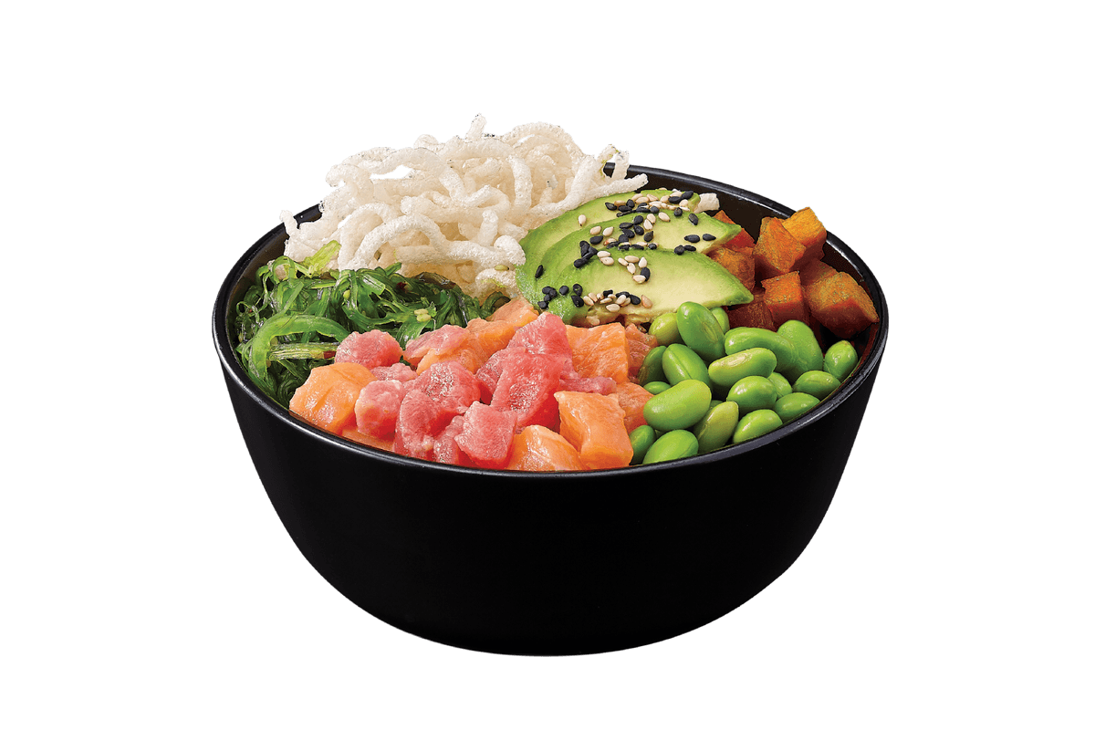 Poke Salmon and Tuna