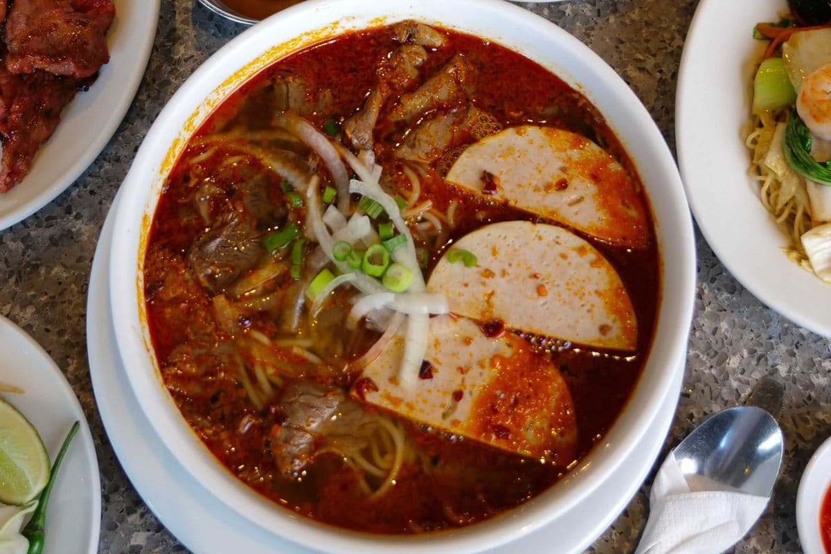 132. Hue Style Spicy Noodle Soup