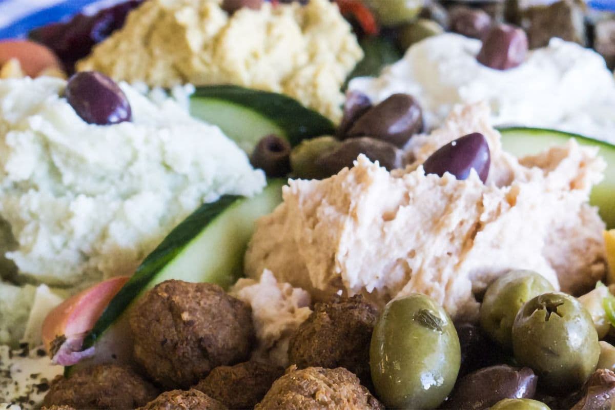 Large Zorba Pikilia Platter