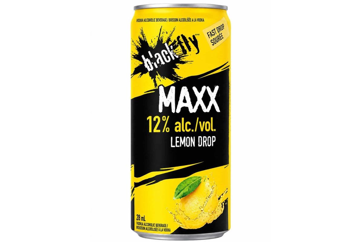 Black Fly MAXX LEMON Drop Can (1 x 250ml)