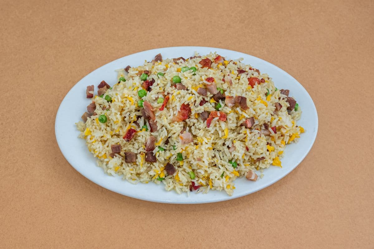 98. BBQ Pork Fried Rice 叉烧炒饭