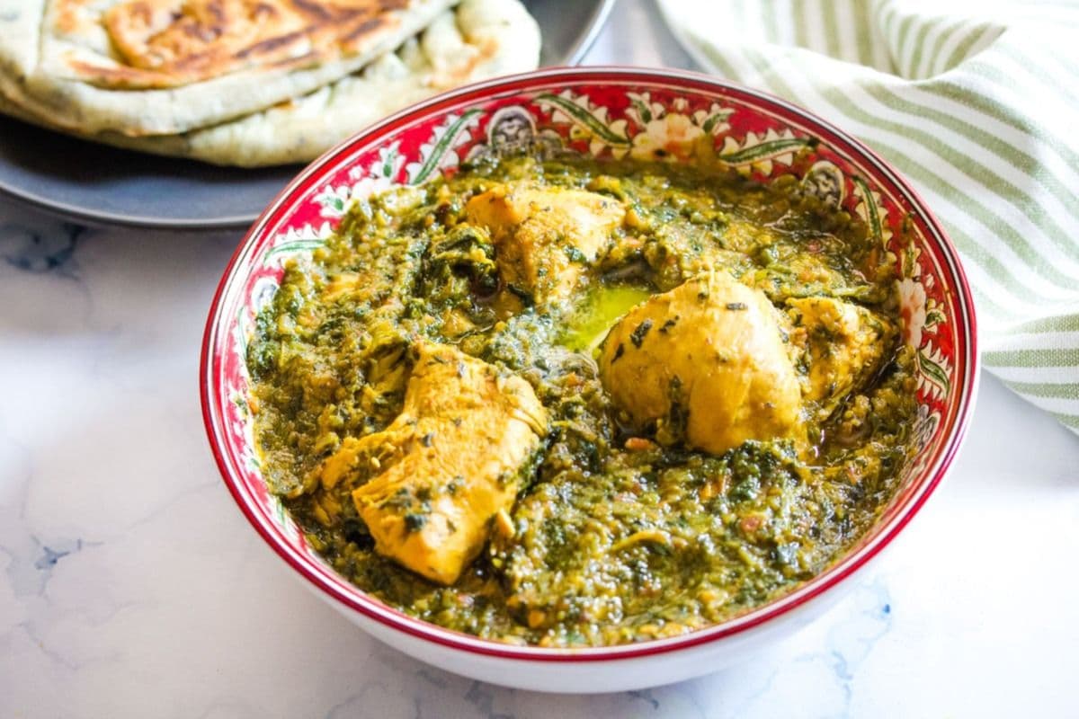 Palak/Saag Chicken