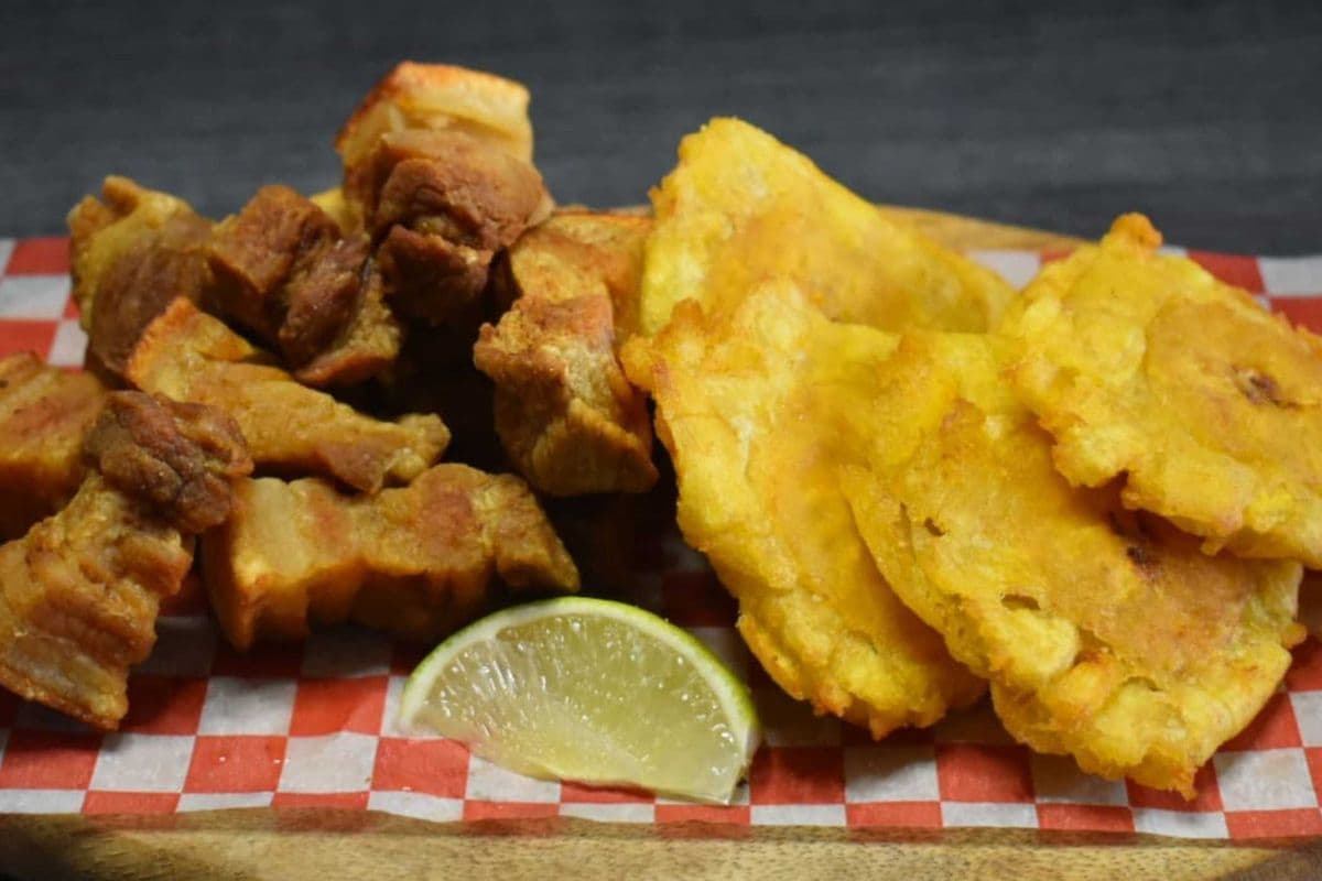 Chicharron + Patacones