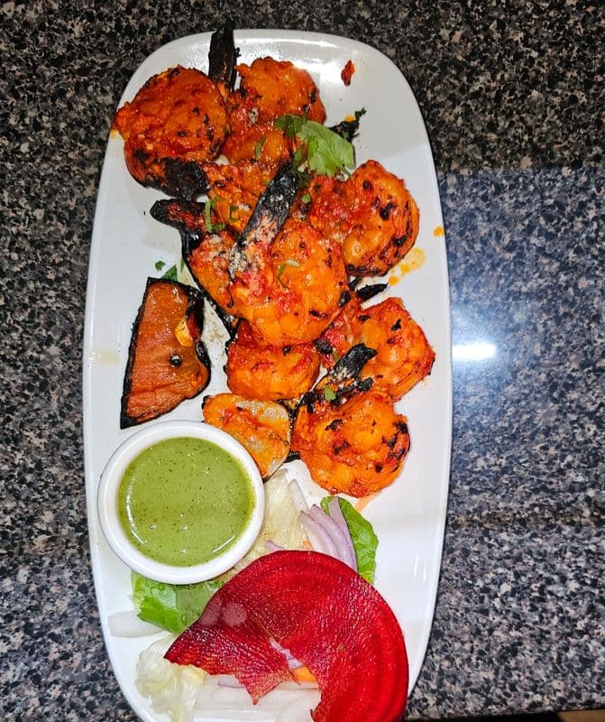 Tandoori Prawns (8Pcs)