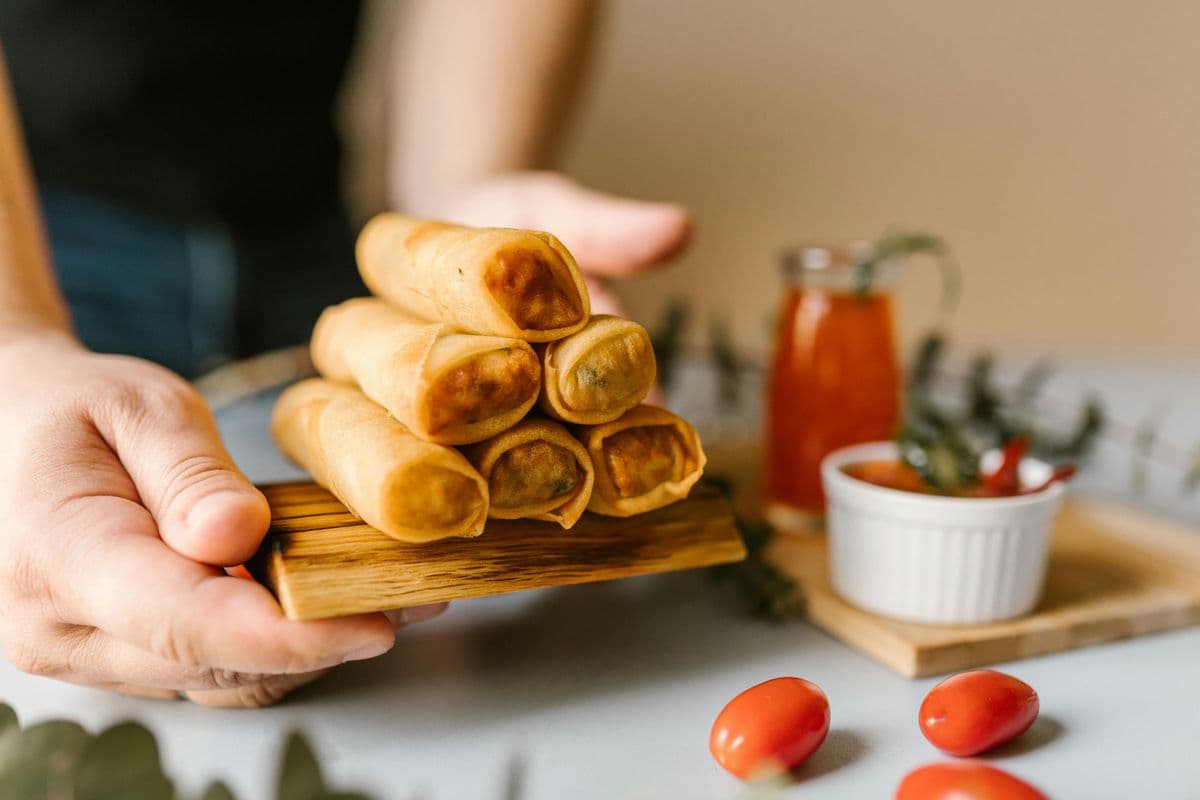 Noodles Spring Rolls