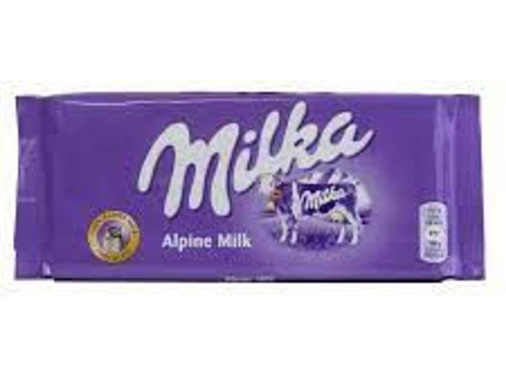 MILKA CHOCOLATE ALPEN MILK 100G