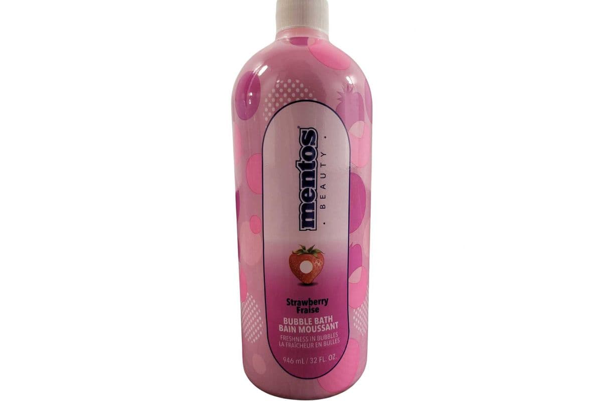 Mentos Strawberry Bubble Bath