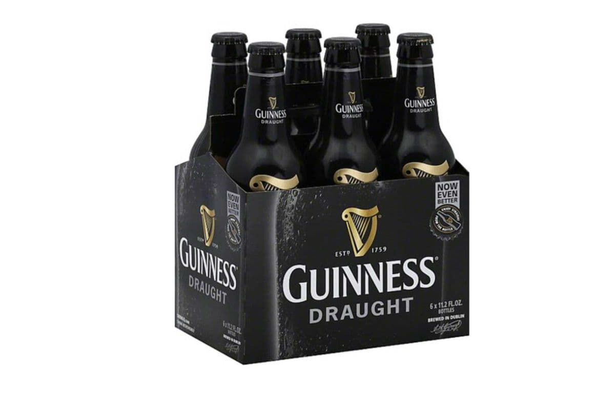 GUINNESS DRAUGHT (BOTTLES) 6-PACK (6 x 350ML)