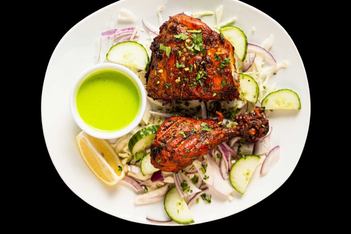 Cuisse de poulet tandoori / Tandoori Chicken Leg