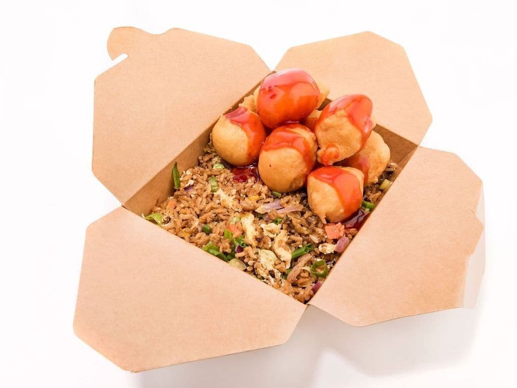 Sweet-and-Sour Chicken Ball Set