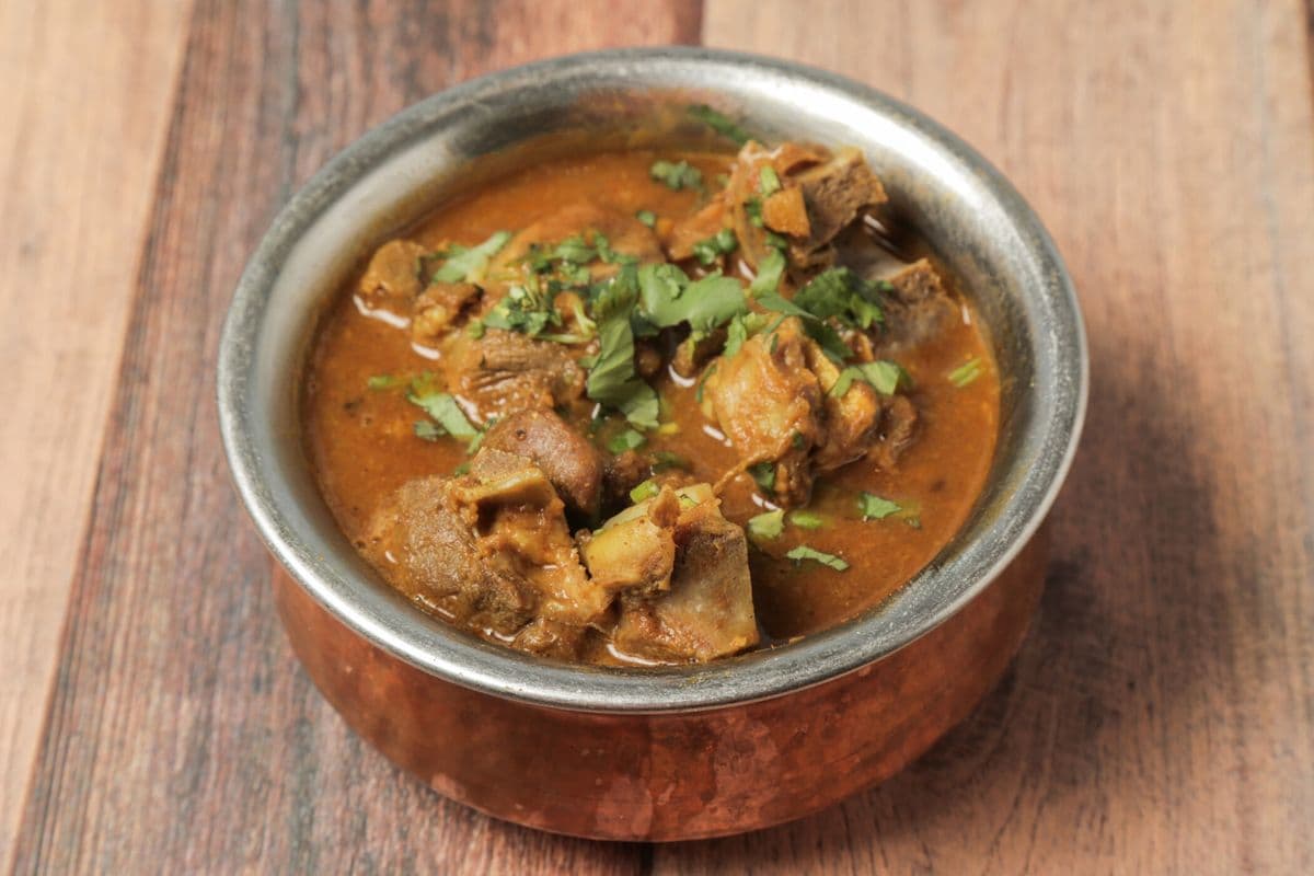 Chèvre au cari / Goat Curry
