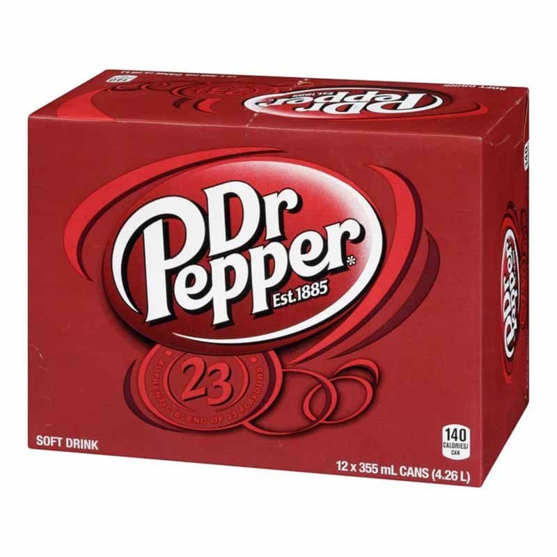 Dr Pepper (12 pcs) (355 ml)