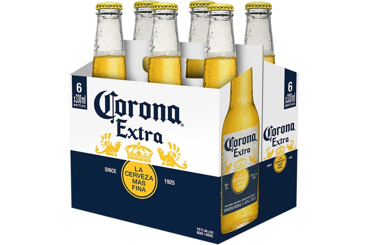 Corona Extra (6 x 330 ml Bottles)