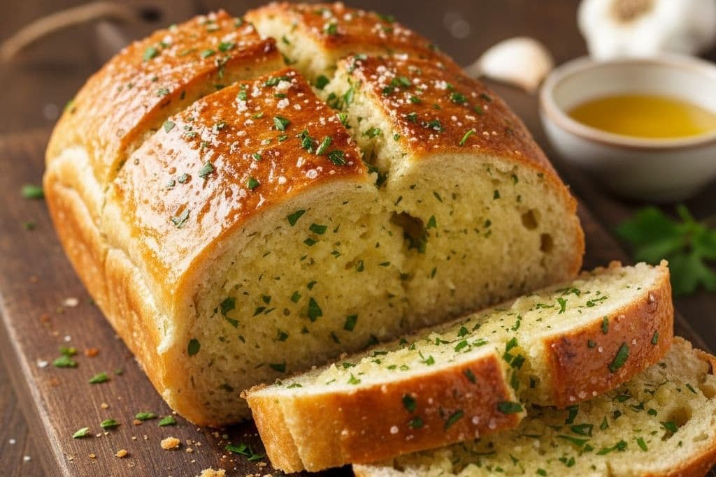 Plain Garlic Bread