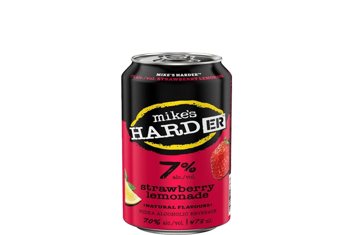 Mike's Harder Strawberry Lemonade 7%, (473Ml) 7.0% Abv (1 x 473 mL)