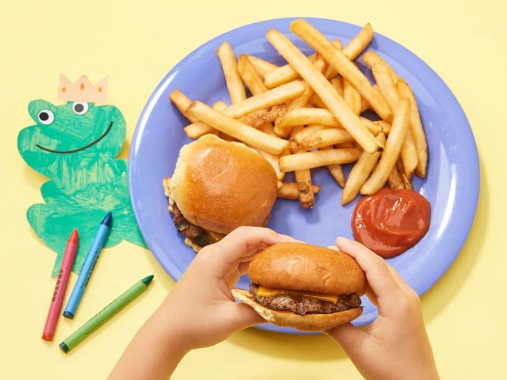 Kids Mini Cheese Burger