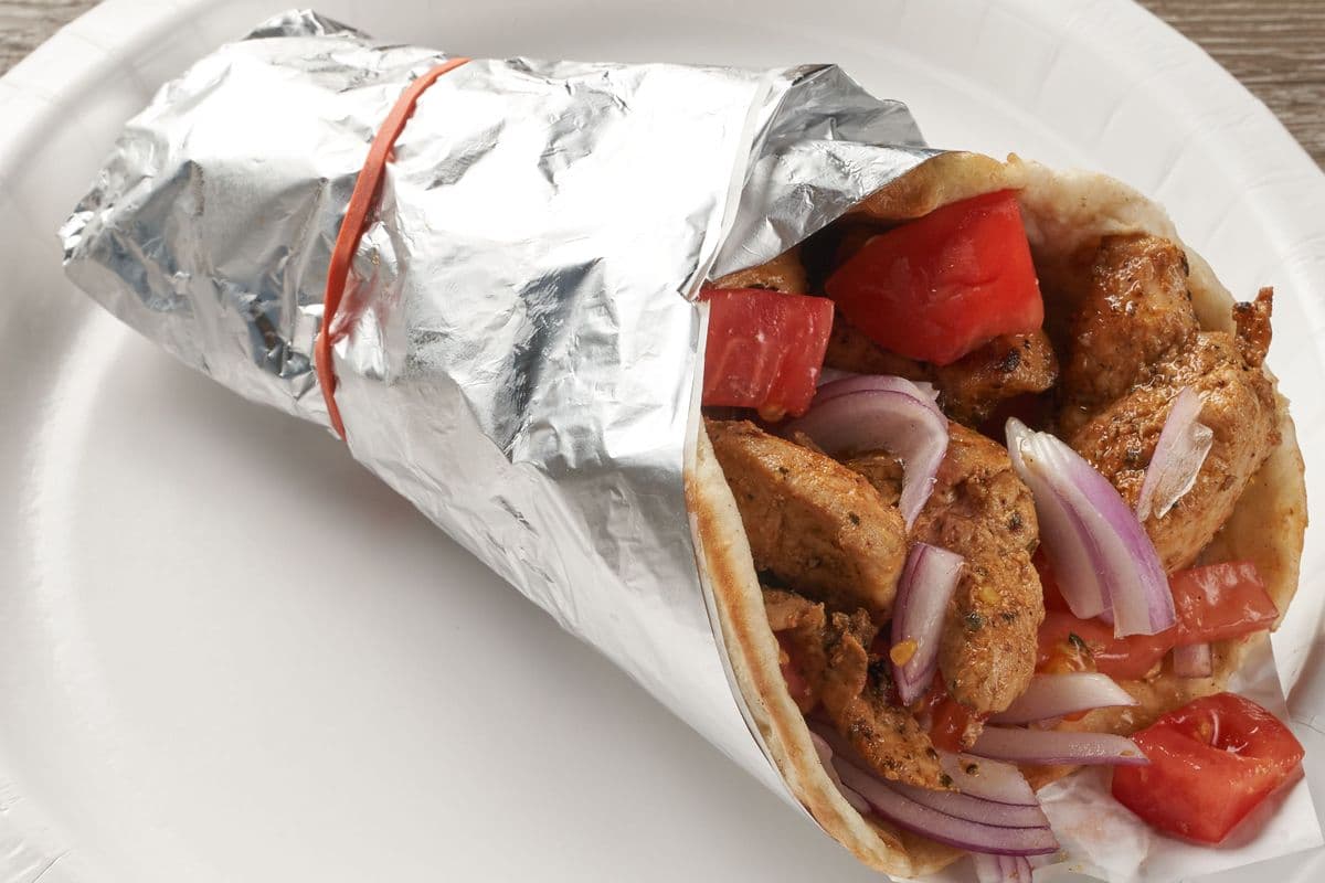 Chicken Souvlaki Pita