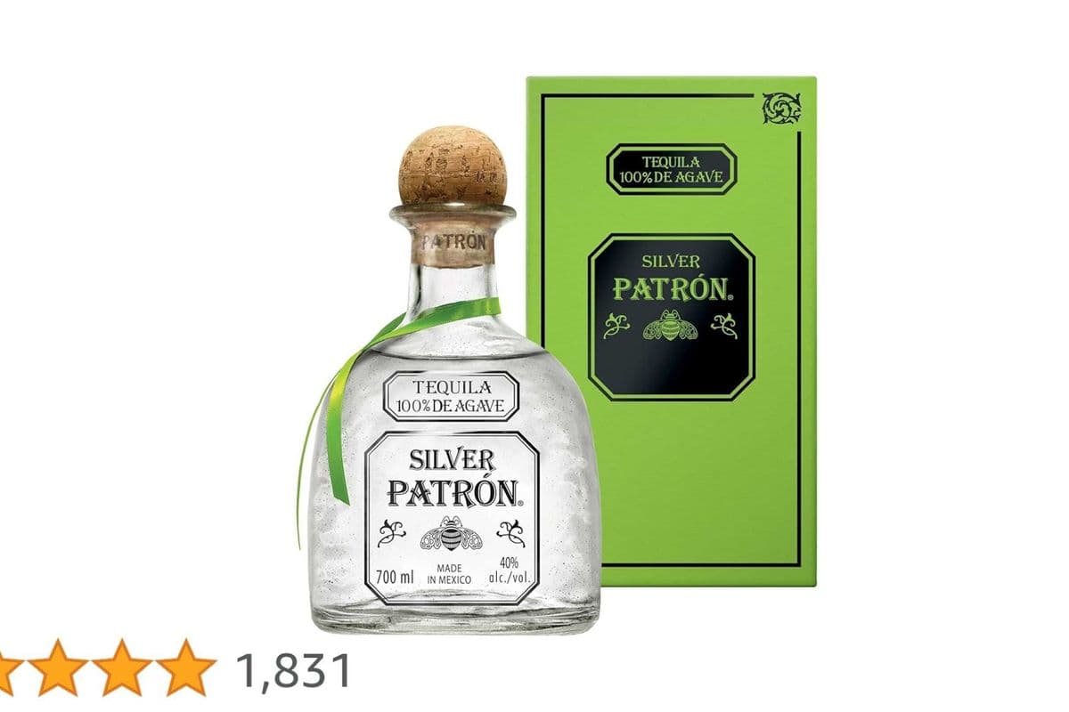 Patron Silver Tequila (750 ml) (1 x 750ml)