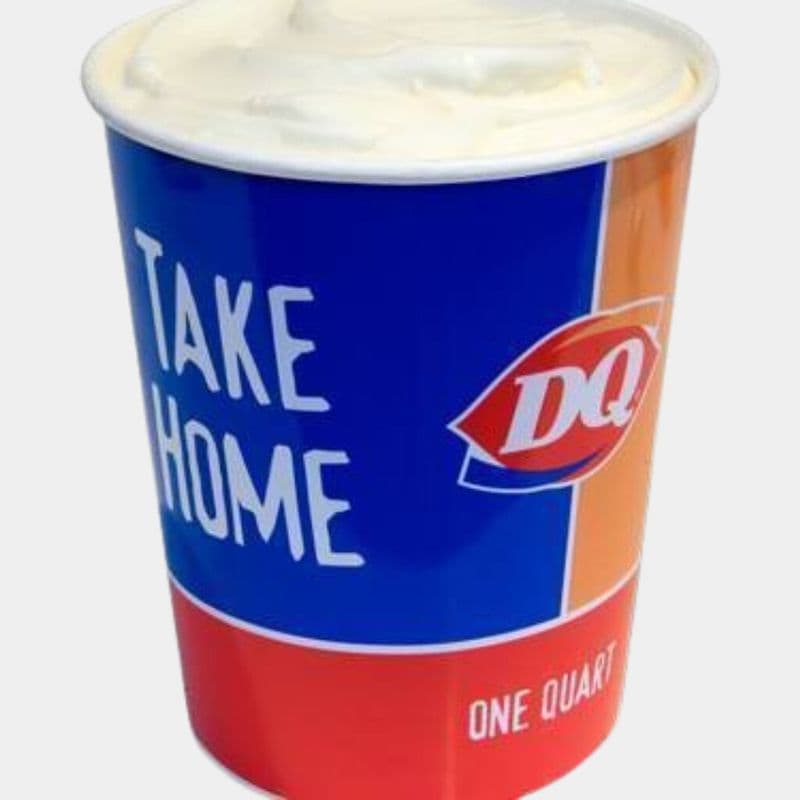 Molle à emporter vanille / Take Home Soft Serve Vanilla