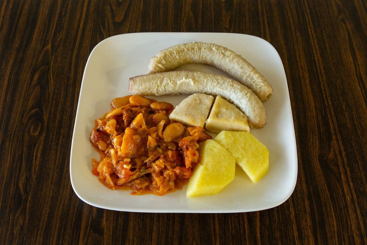 Breakfast Special - Saltfish and Beans