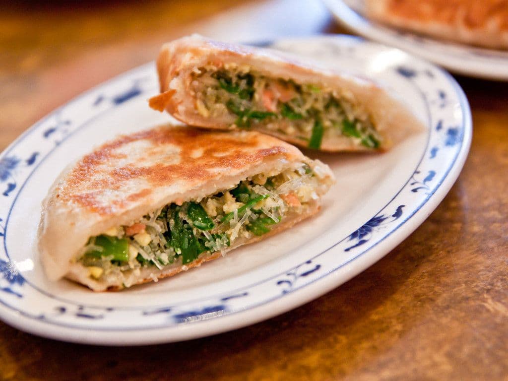 029. Pan-Fried Leek Pie（2pc）