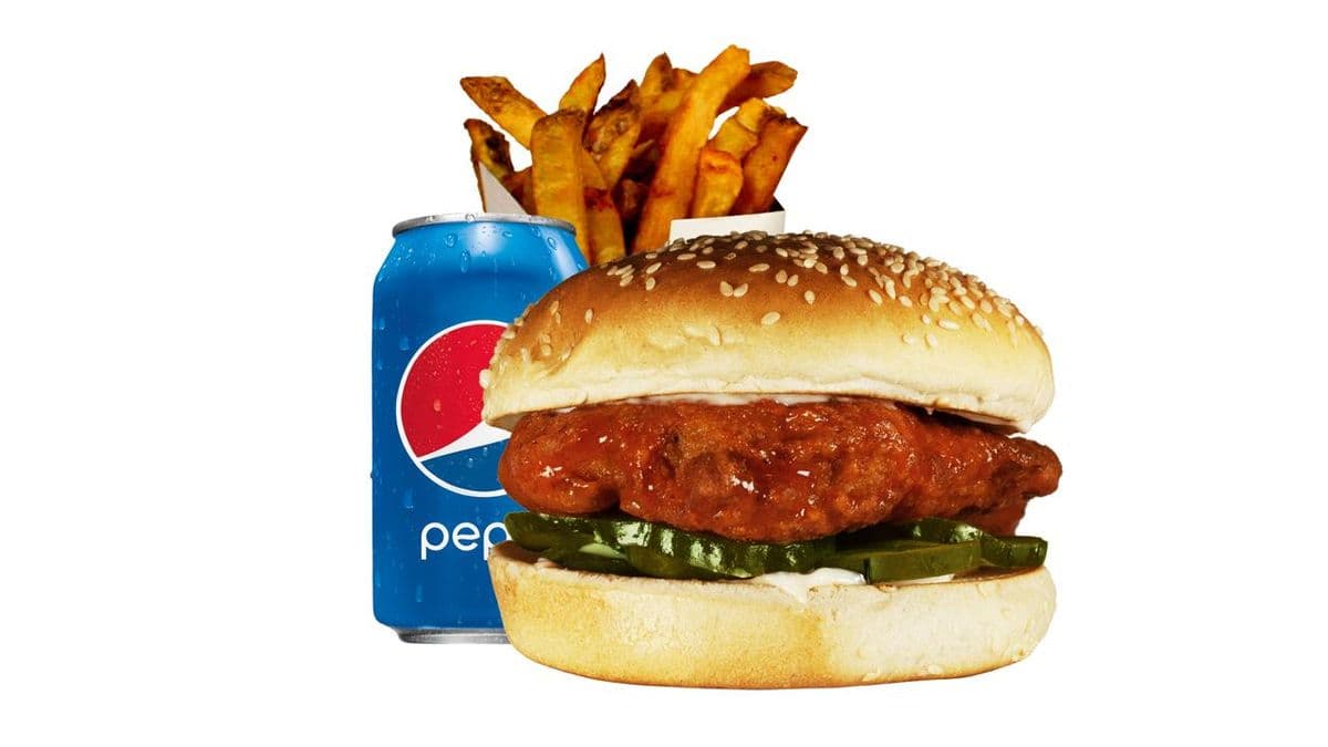 Nashville Hot Chicken Sandwich Combo