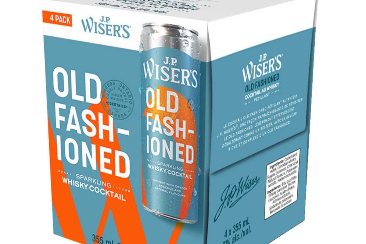 JP WISER'S OLD FASHIONED RTD 4*355ML (1 x 355ML)