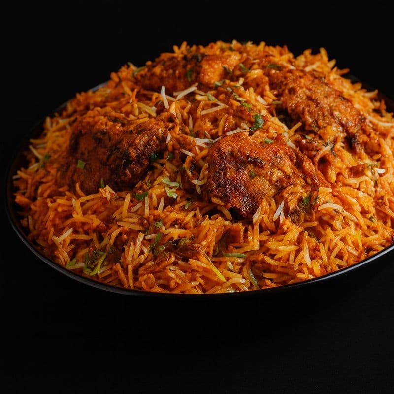 Chicken Tikka Biryani / Biryani au poulet tikka