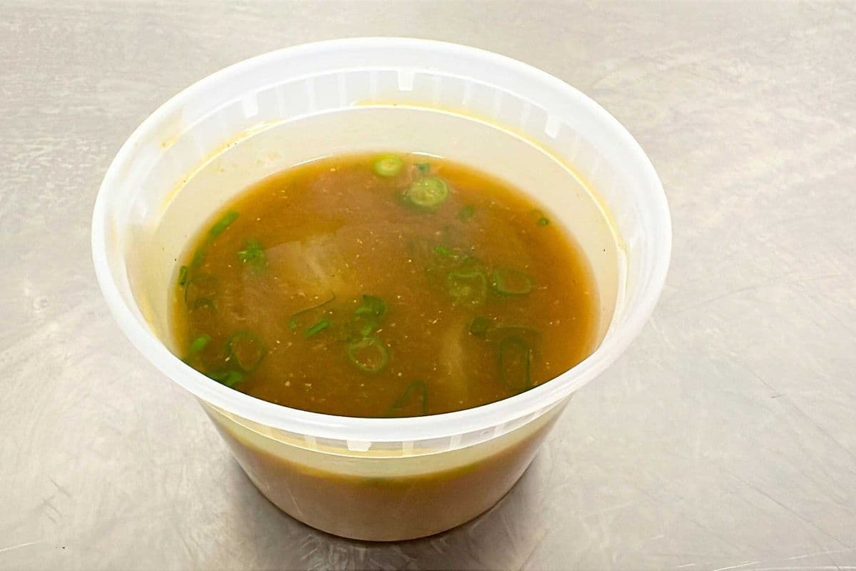 Curry Chicken Miso Soup (Chicken & fish broth-based)