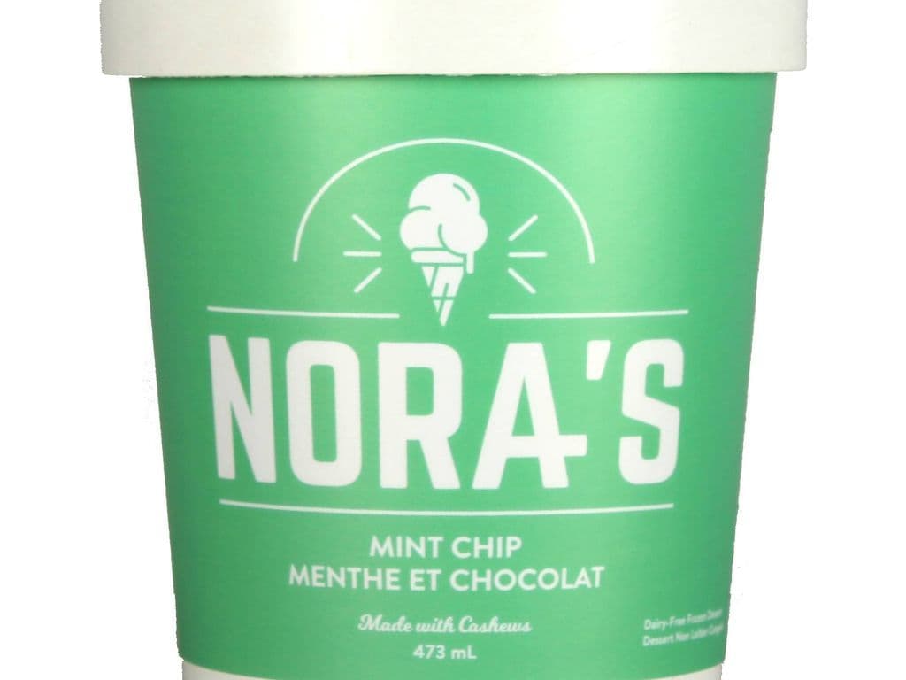Nora's Mint Chip non-dairy ice cream (473 ml)