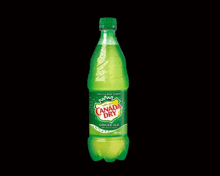 Canada Dry Ginger Ale Bottle