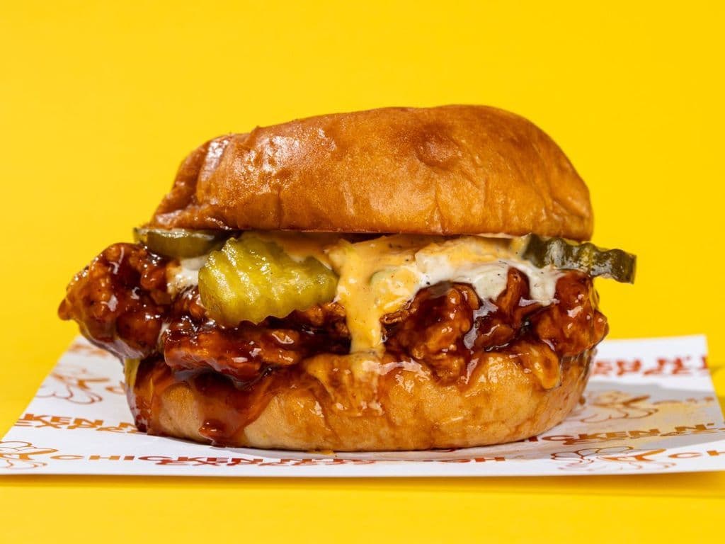 CND Hot Honey Fried Chicken Sandwich