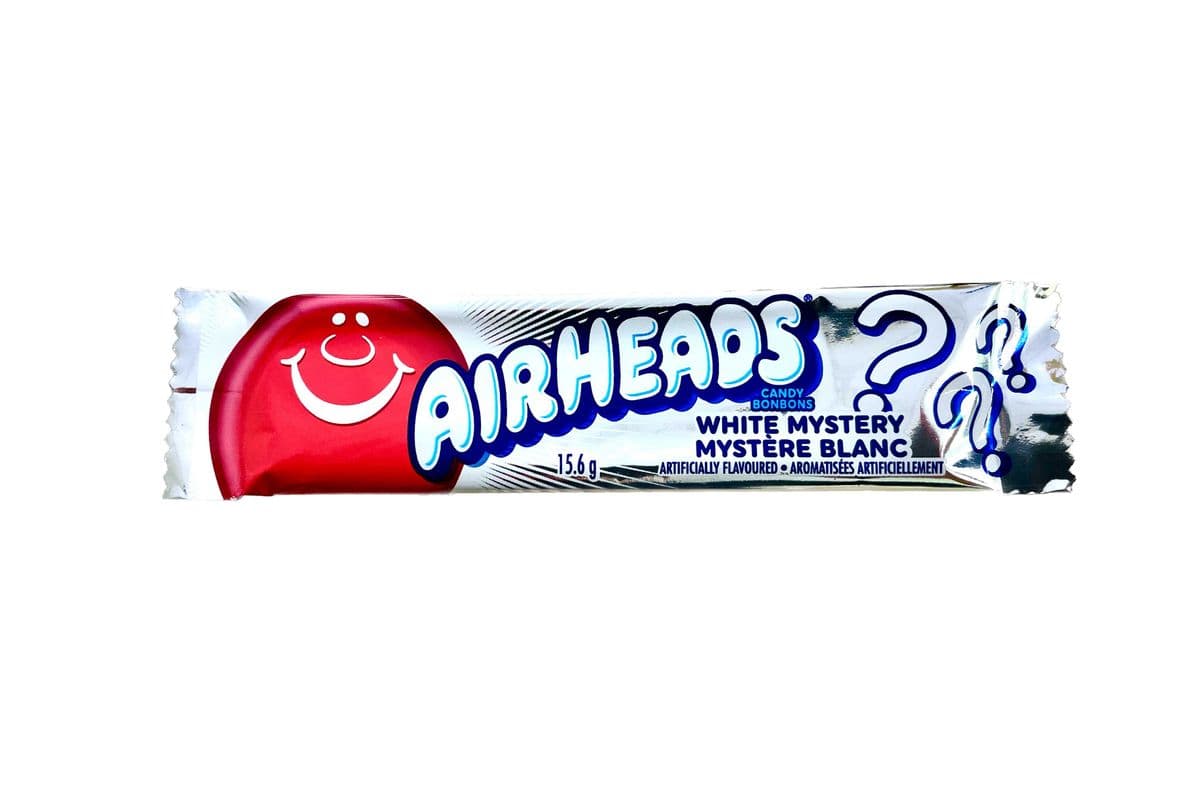 Airheads-White Mystery Flavor(15.6g)软糖-神秘白色