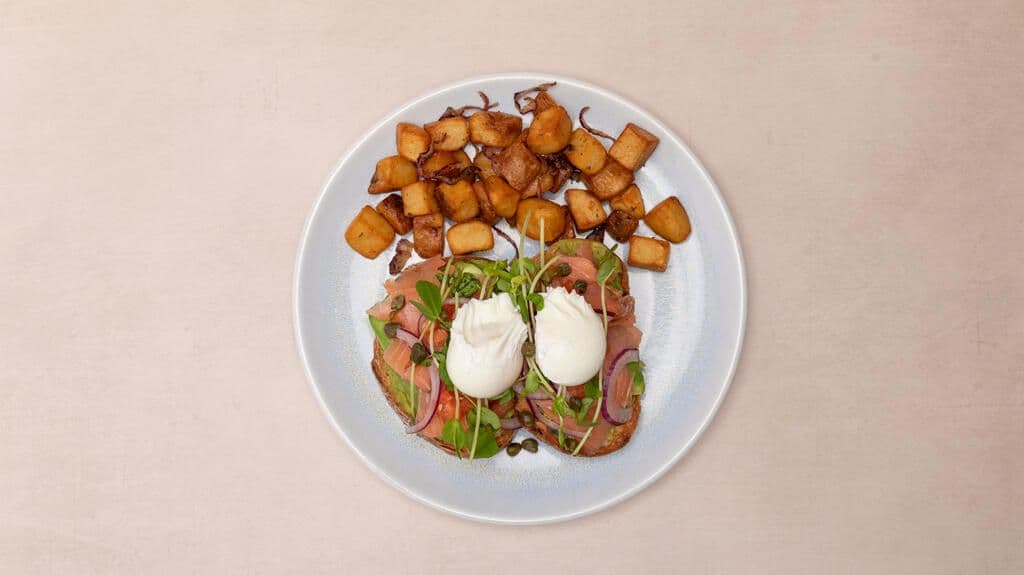 Avocado Lox Toast / Toast à l'avocat et au saumon fumé